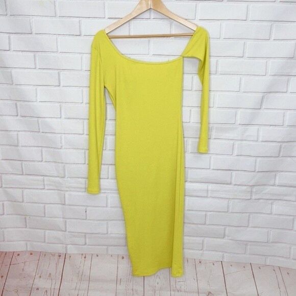 FASHION NOVA Ribbed Neon Bodycon Dress - Picture 6 of 12